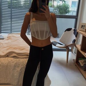 Princess Polly Structure Bodice Corset Crop Top